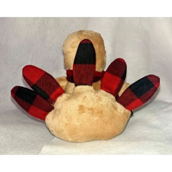 Handmade plush Turkey Boy-Girl personalizable Embroidery 1st Thanksgiving 2024 - Picture 7 of 8